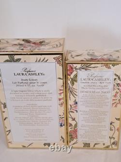 Laura Ashley #1 Perfumed Body Lotion, Body Creme, Dry Oil, Dusting Powder & Soap