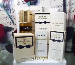 Le Dix EDT Spray, Shower Gel, Dusting Powder Or Perfume. Select Option