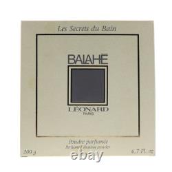 Leonard'Balahe' Perfumed Dusting Powder 6.7oz/200g New In Box