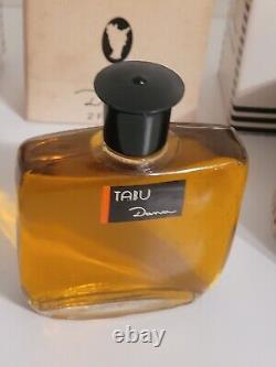 Lot of 3 Dana Tabu Fragrance 2 Dusting Powder Vintage RARE with Spray Perfume