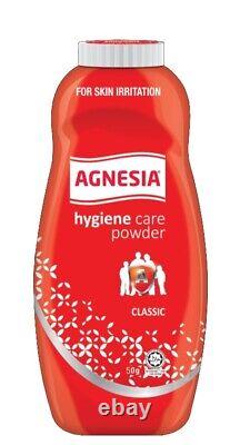 (Lot of 4) AGNESIA Hygiene Care Antibacterial Powder 50g (1.76 oz) Travel Size