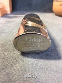 Lot of 4 Vintage Chloe Parfums Lagerfeld Perfume Spray Dusting Powder Body Crème