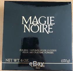 MAGIE NOIRE by Lancome Dusting Powder LARGE 6 oz Sealed Powder New in Box