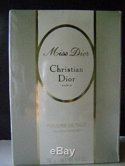 MISS DIOR 5.2 Oz Perfumed Bath Body Dusting Talcum POWDER Christian Dior SEALED