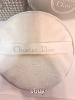 MISS DIOR Dusting Powder 8 oz withOriginal Vintage Box- Christian Dior -FULL