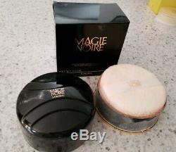 Magie Noire by Lancome Perfumed Dusting Powder Large 6 oz Used In Box Rare