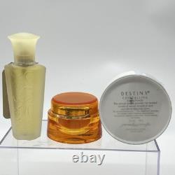 Marilyn Miglin Destiny 3 Pc Set-Spray Perfume/Dusting Powder/Firming Creme-NOS