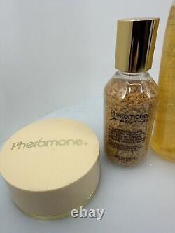 Marilyn Miglin PHEROMONE 7 piece Gift set Gold Dust Powder Perfume Lotion