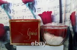 Max Factor Geminesse The Crystal Perfume Bath Powder 6.0 OZ. Scuffed Box