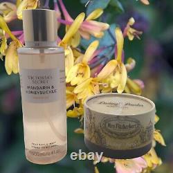 Mrs Fitzherbert England's Favourite Honeysuckle Dusting Powder + Fragrance Mist