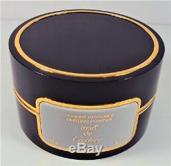 Must de Cartier Perfumed Dusting Powder 5.2 oz / 150 g NEW in BOX RARE