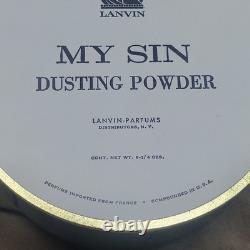 My Sin Dusting Power By Lanvin 8 1/4 OZ New