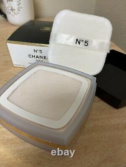 NEW Chanel No 5 Perfume After Bath Body Dusting Powder 5 oz Box Authentic France