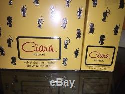 NEW IN BOX Ciara by Revlon Velvet Dusting Powder 6 oz & 70.2 ML Perfume Cologne