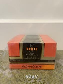 NEW IN BOX & SEALED 1989 Vintage YSL Paris Perfumed Dusting Powder 5.2oz/ 150g