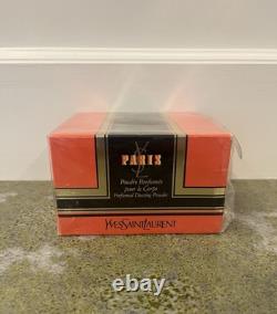 NEW IN BOX & SEALED 1989 Vintage YSL Paris Perfumed Dusting Powder 5.2oz/ 150g