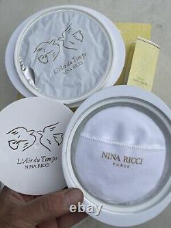 NEW Nos Vintage Nina Ricci L'Air du Temps Perfumed Dusting Powder 150 G 5.3 Oz