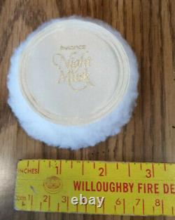 NEW PRINCE MATCHABELLI 6 oz AVIANCE NIGHT MUSK PERFUMED DUSTING POWDER TALC VTG