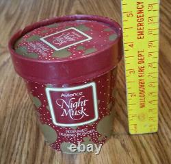 NEW PRINCE MATCHABELLI 6 oz AVIANCE NIGHT MUSK PERFUMED DUSTING POWDER TALC VTG