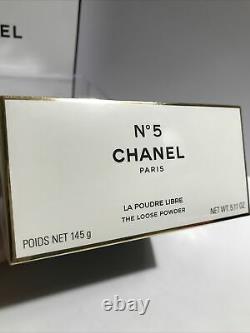 NEW! RARE! CHANEL No5 Loose Powder Perfumed Body 142g/5oz Sealed Box Perfume
