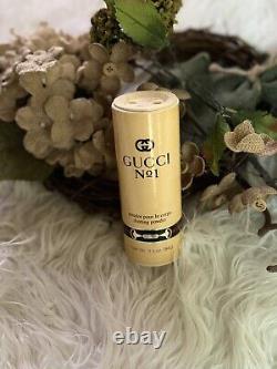 NEW SEALED Vintage GUCCI No 1 Dusting Powder 3.3 oz/94g poudre pour le corps