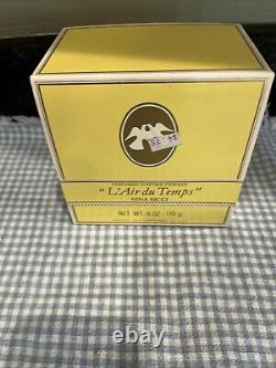 NEW Vintage Nina Ricci L'Air du Temps Perfumed Dusting Powder 170 G 6 oz Boxed