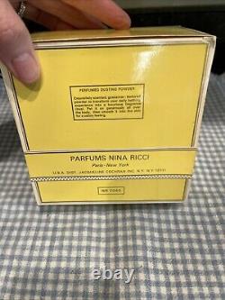 NEW Vintage Nina Ricci L'Air du Temps Perfumed Dusting Powder 170 G 6 oz Boxed