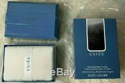 NIB ESTEE by Estee Lauder Perfumed Body Dusting POWDER & Puff 6 oz 170g Blue Box