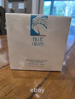 NIB Elizabeth Arden Blue Grass Perfumed Dusting Powder 5.3 oz Sealed
