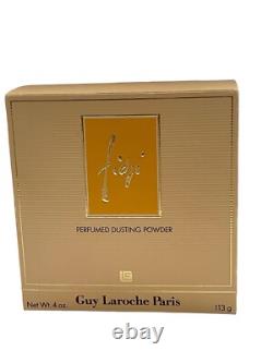 NIB- Fidji Parfums Guy Laroche Perfume Dusting Powder 4 oz