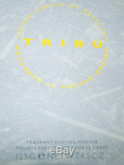 NIB Rare TRIBU Original Benetton Sealed 4.5oz PERFUME Dusting POWDER