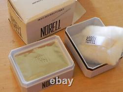 NIB! Vintage Norell Perfumed Dusting Powder Puff 6 oz. Sealed New York City