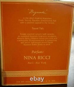 NINA RICCI BIGARADE PERFUMED DUSTING POWDER 3.5oz