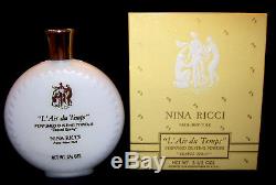 NINA RICCI L'AIR du TEMPS Perfumed Dusting Body Powder 3 1/2Oz. Travel Spray NIB