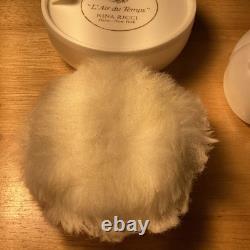 NINA RICCI L'Air du Temps Talc Perfumed Dusting Powder Sealed New Puffer 3.5 oz