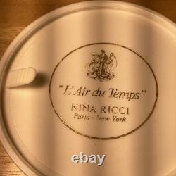 NINA RICCI L'Air du Temps Talc Perfumed Dusting Powder Sealed New Puffer 3.5 oz