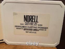 NORELL PERFUMED DUSTING POWDER 6.0 oz. By NORELL PERFUMES INC. Vintage NIB RARE