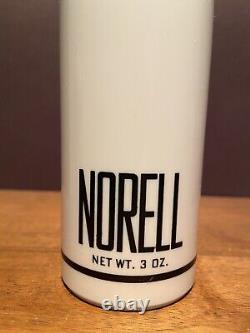 NORELL PERFUMED DUSTING POWDER By NORELL PERFUMES INC. Net Wt. 3 oz Shaker RARE