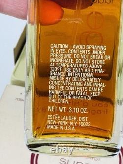 NOS Aliage 2.5 oz Dusting Powder Estee Lauder 3.10 Oz Fragrance Spray Gift Set