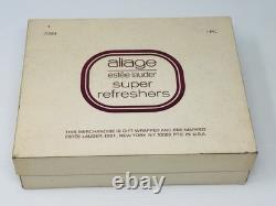 NOS Aliage 2.5 oz Dusting Powder Estee Lauder 3.10 Oz Fragrance Spray Gift Set