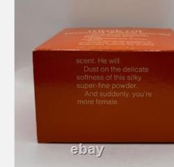 NOS Jovan Musk Oil Dusting Powder Women's Perfume 2 Oz Sealed Rare Vintage