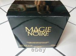 NOS! RARE Vtg Lancome Magie Noire Perfumed DUSTING POWDER 6 oz. IN BOX, UNUSED