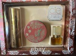 NOS Vintage Cie Bouquet of Dreams Gift Set Powder, Perfume, Cologne