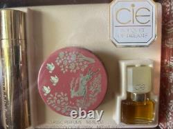 NOS Vintage Cie Bouquet of Dreams Gift Set Powder, Perfume, Cologne