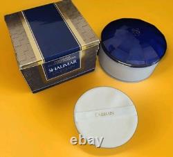 NeW NWB Guerlain Shalimar FRANCE Perfumed Dusting Body Powder 4.4oz 125g Sealed