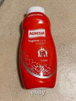 New AGNESIA ANTIBACTERIAL POWDER 100G X 4 BOTTLES FOR PRICKLY HEAT HEAT RASH