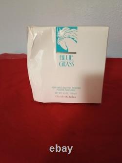 New Blue Grass Perfumed Dusting Powder By Elizabeth Arden 5.3 Oz. Sealed