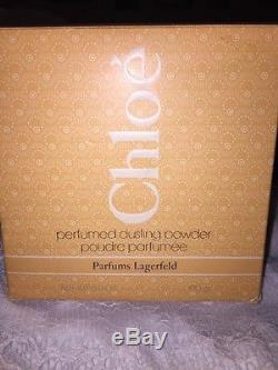 New- CHLOE Perfumed Dusting Powder 6oz by Karl Lagerfeld. Free Shipping