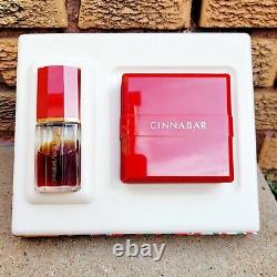 New Cinnabar 3oz Dusting Powder Plus 50%+ Perfume Estee Lauder Gift Box