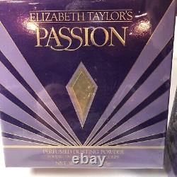 New Elizabeth Taylor's PASSION Perfumed Dusting Powder & EAU De Toilette Spray
